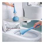 2 In 1 Plastic Cleaning Toilet Brush With Holder